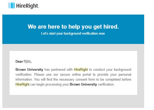 HireRight image examples